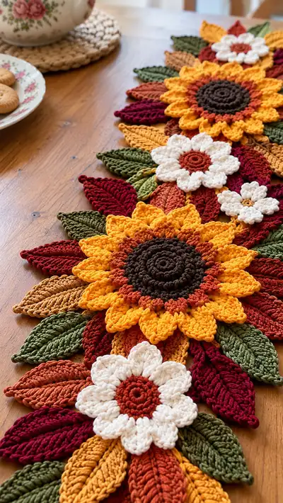Centro De Mesa Girasoles Otoñales paso 2 - avance del armado