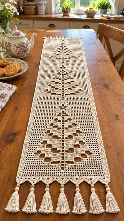 Caminito Navideño con Árboles paso 1 - avance de la construcción